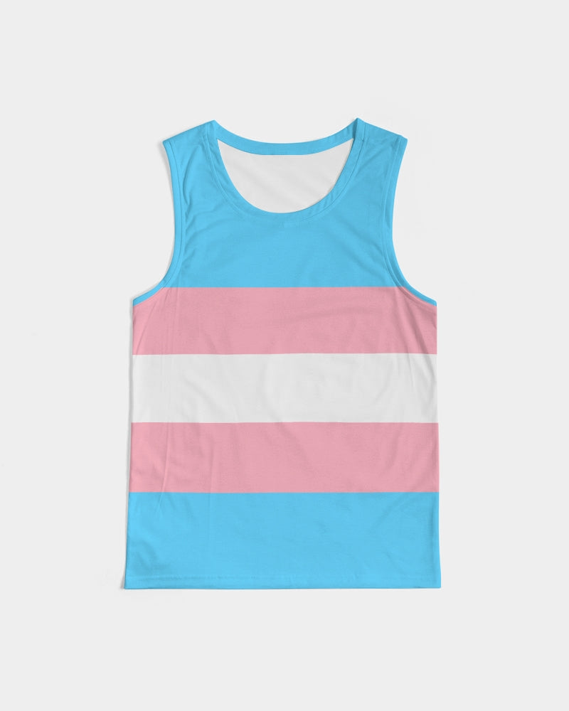 Transgender Pride Flag Sports Tank Top
