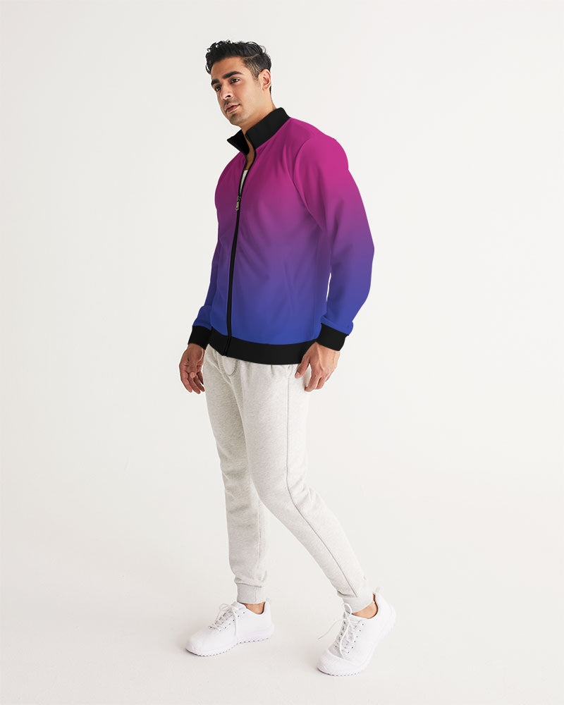 Bisexual Pride Flag Ombre Track Jacket