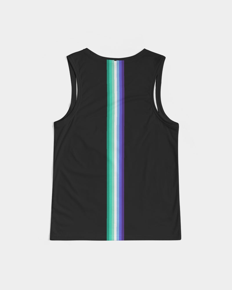 MLM Gay Rainbow Pride Flag Sports Tank Top