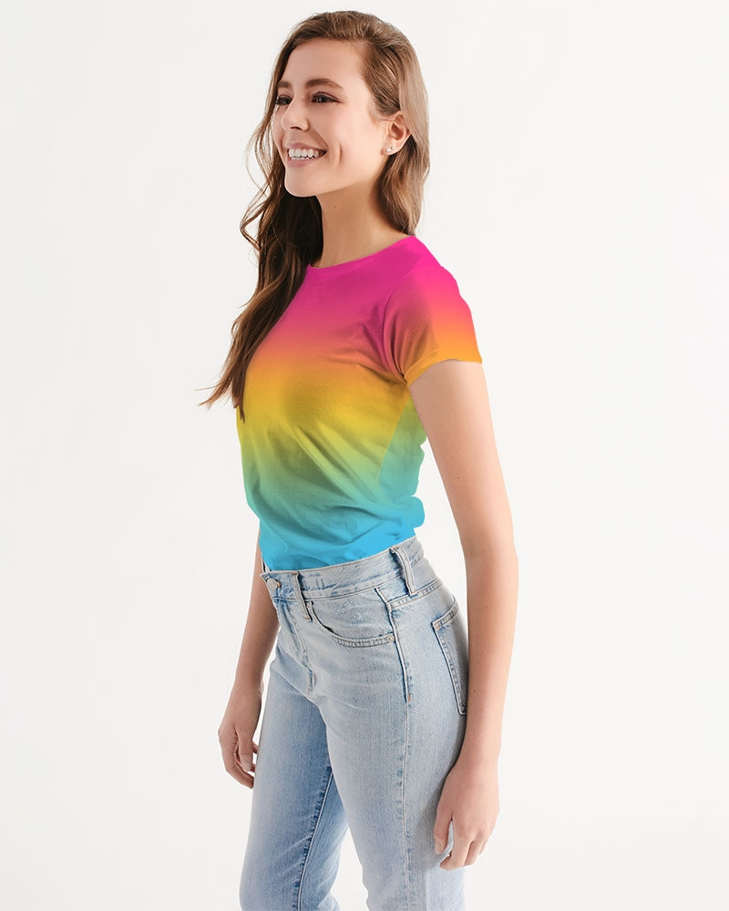 Pansexual Pride Flag Ombre T-Shirt