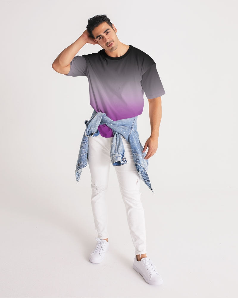 Asexual Pride Flag Ombre Heavyweight Oversize T-Shirt