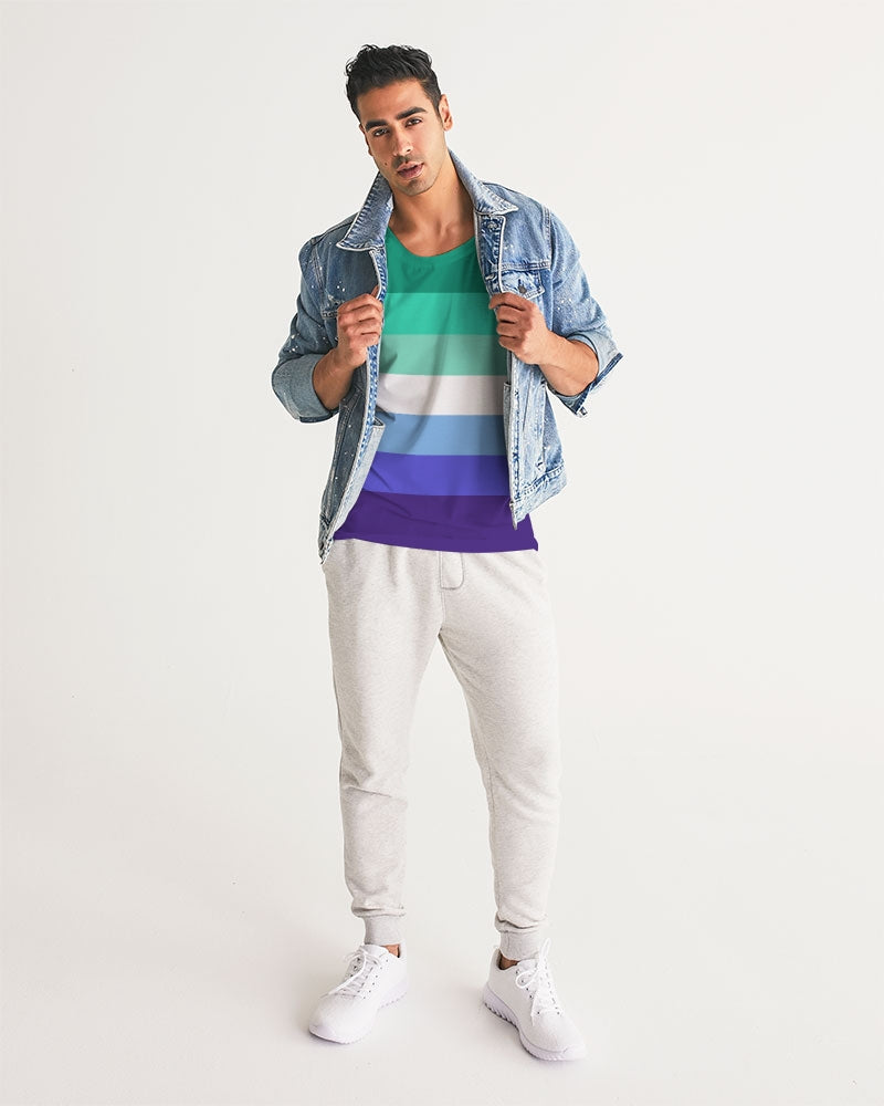 MLM Gay Pride Flag Sports Tank Top