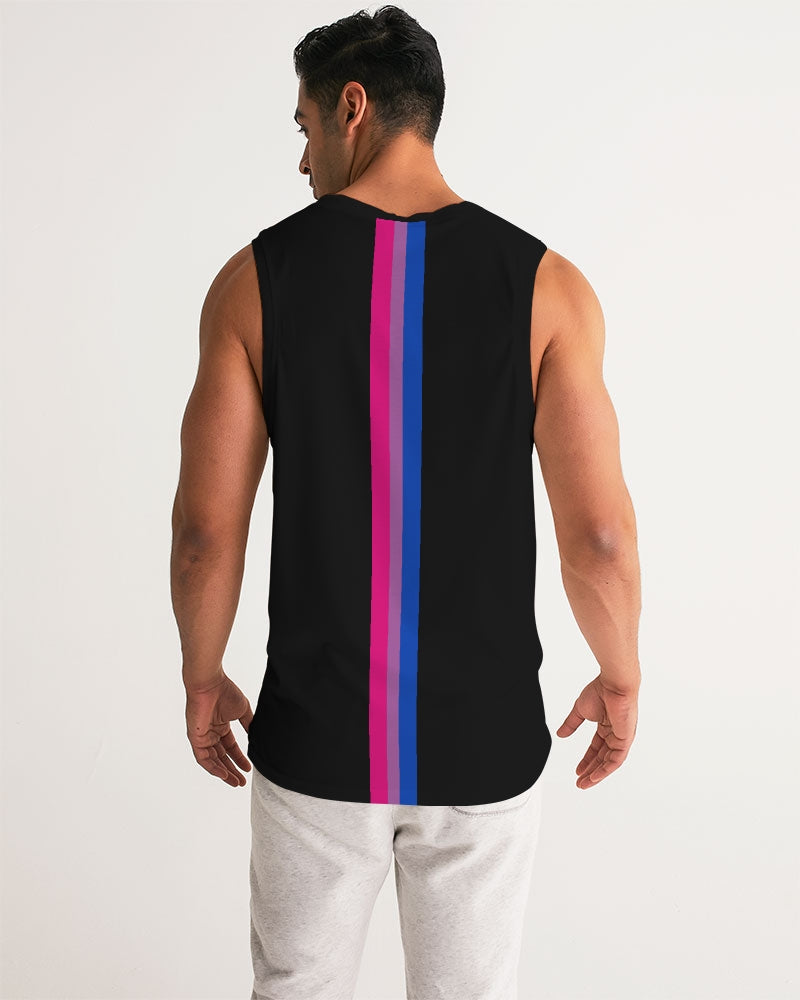 Bisexual Rainbow Pride Flag Sports Tank Top