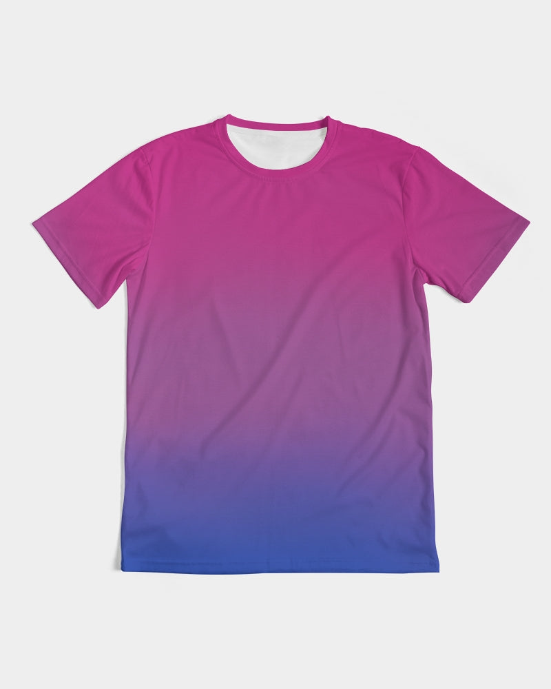 bisexual pride flag ombre t-shirt