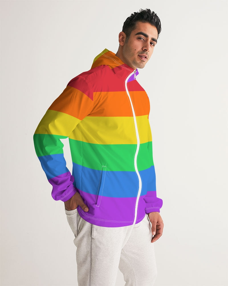 LGBT Pride Flag Windbreaker Jacket