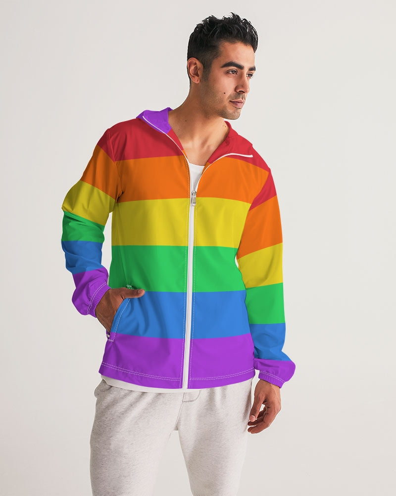 LGBT Pride Flag Windbreaker Jacket