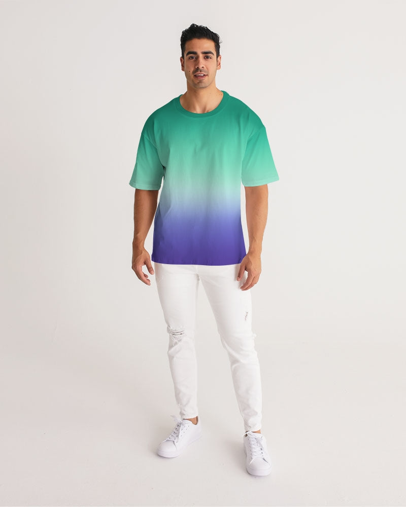 MLM Gay Pride Flag Ombre Heavyweight Oversize T-Shirt