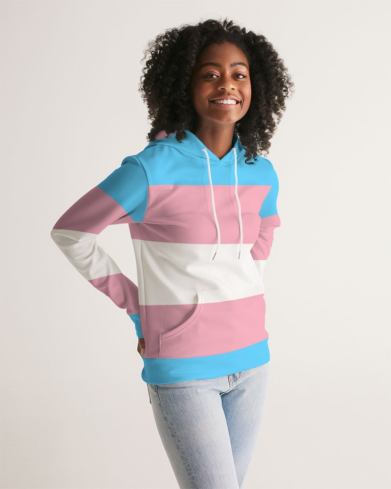 Transgender Pride Flag Pullover Hoodie