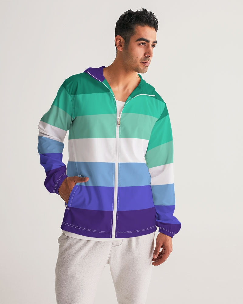 MLM Gay Pride Flag Windbreaker Jacket