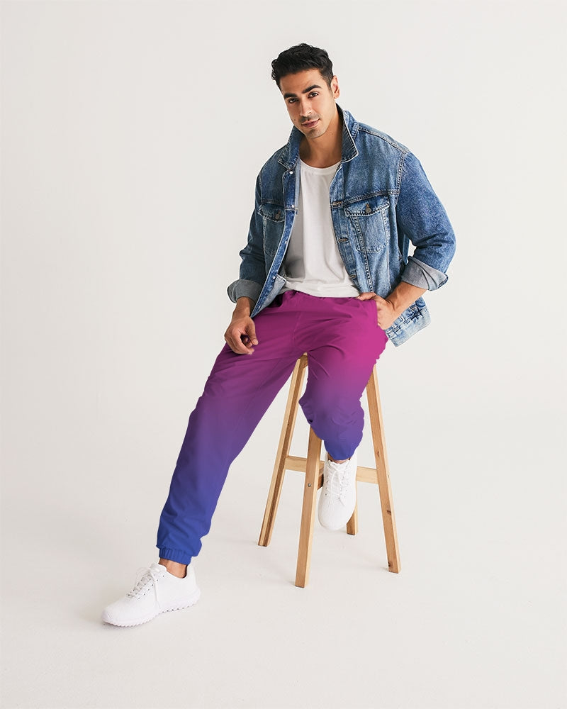 Bisexual Pride Flag Ombre Jogger Track Pants