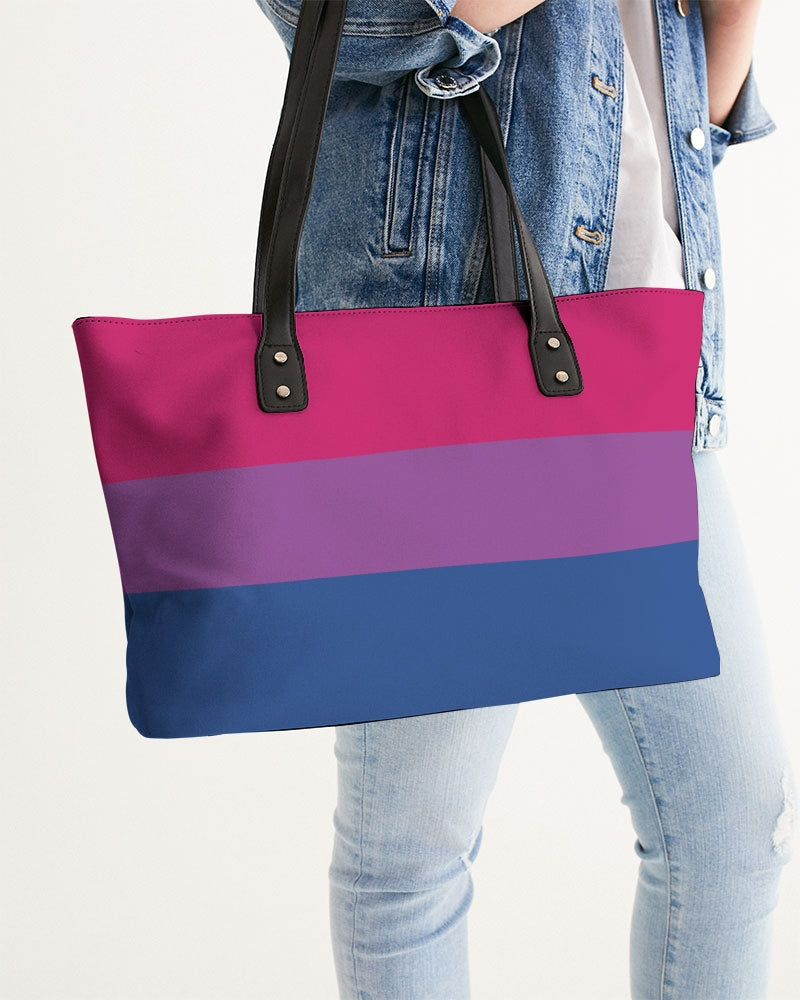 Bisexual Pride Flag Stylist Tote Bag