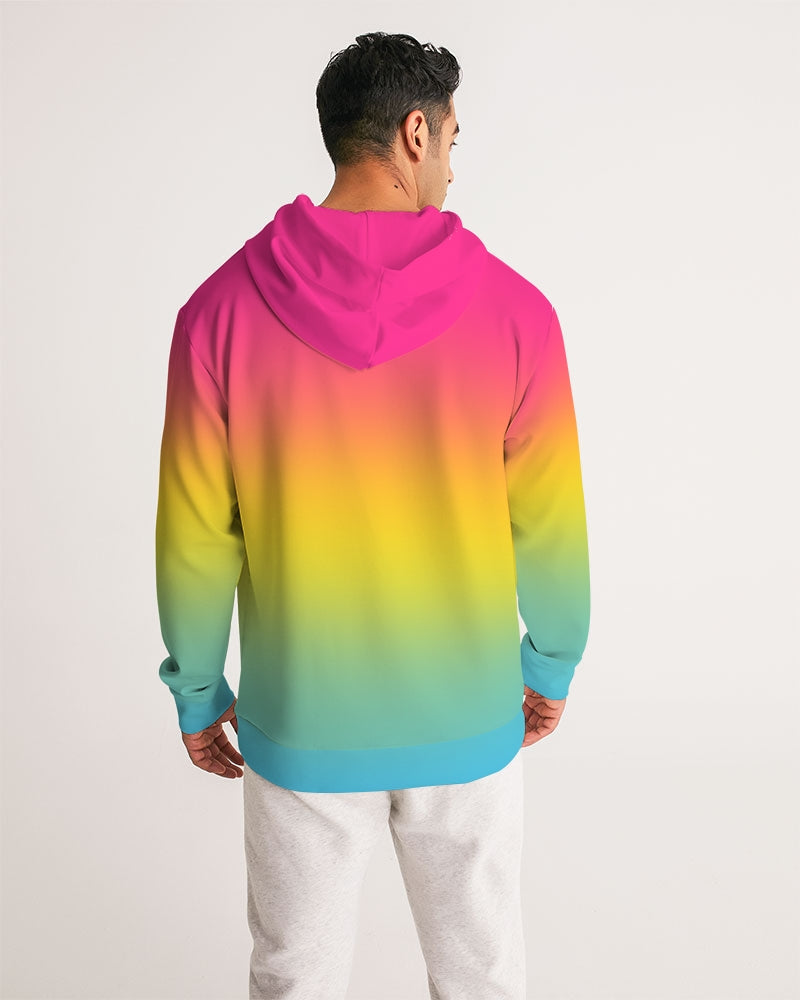 Pansexual Pride Flag Ombre Pullover Hoodie