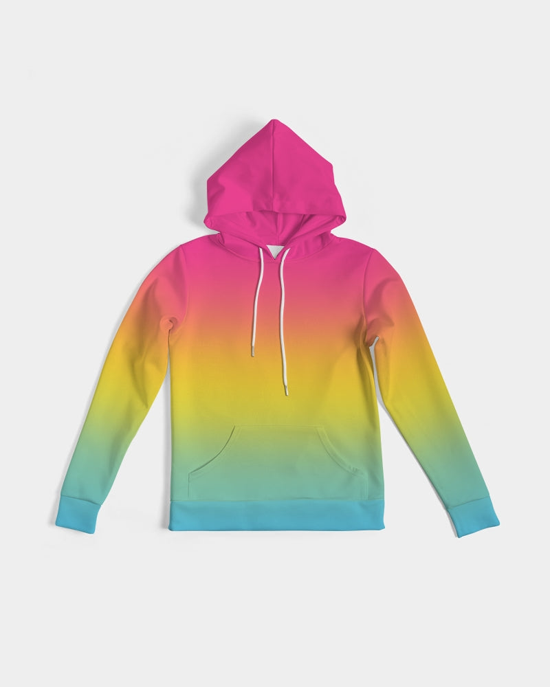 Pansexual Pride Flag Ombre Pullover Hoodie