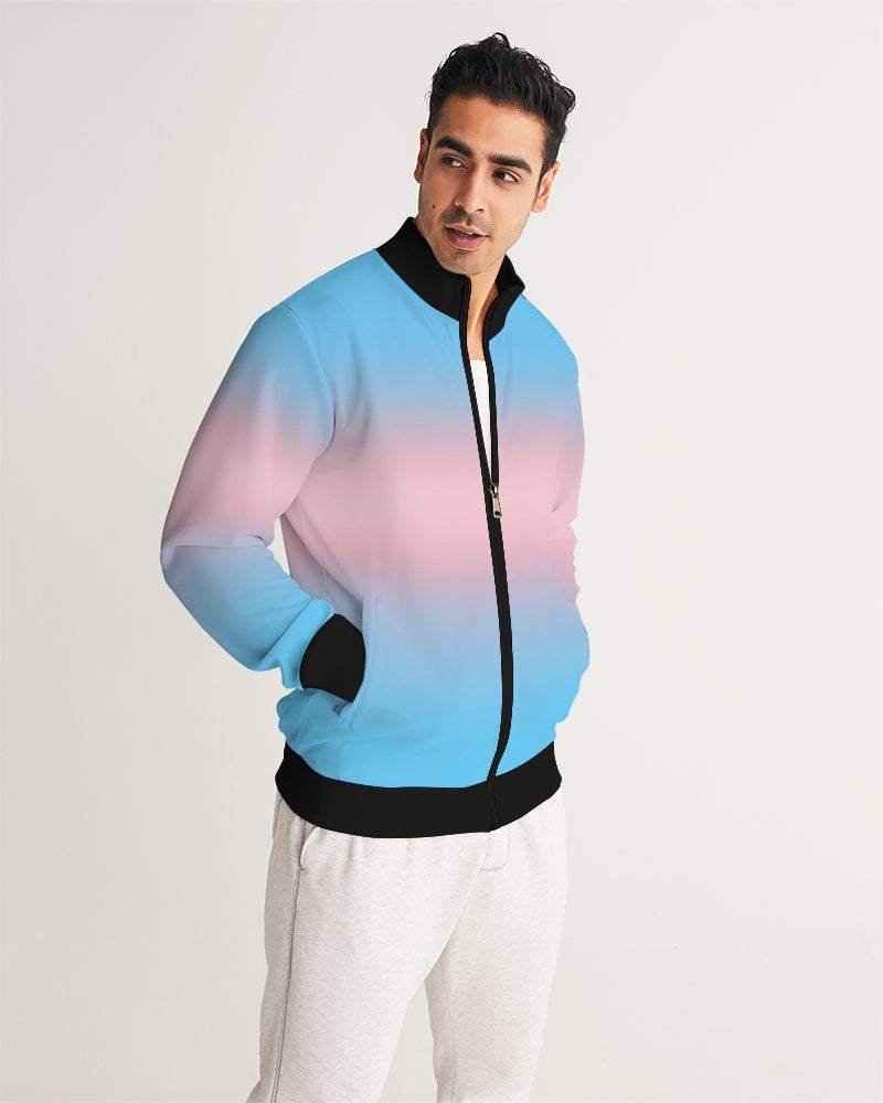 Transgender Pride Flag Ombre Track Jacket