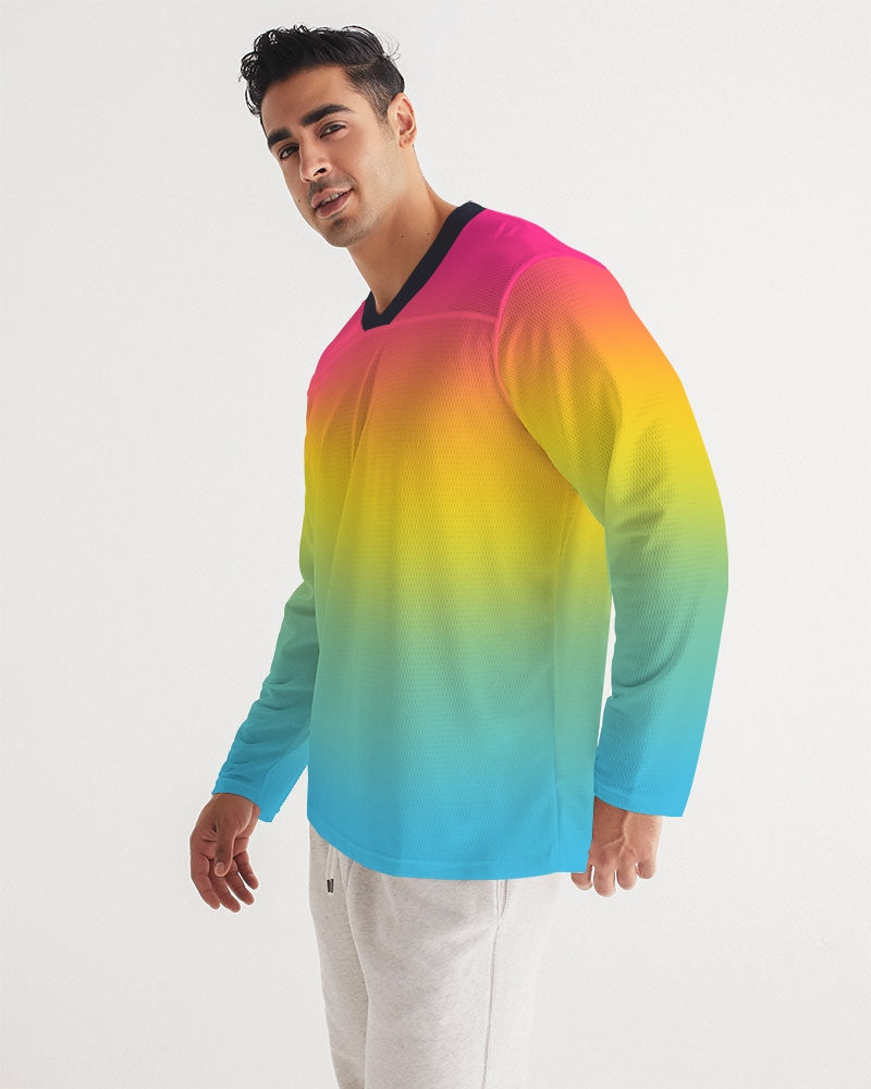 Pansexual Ombre Long Sleeve Jersey