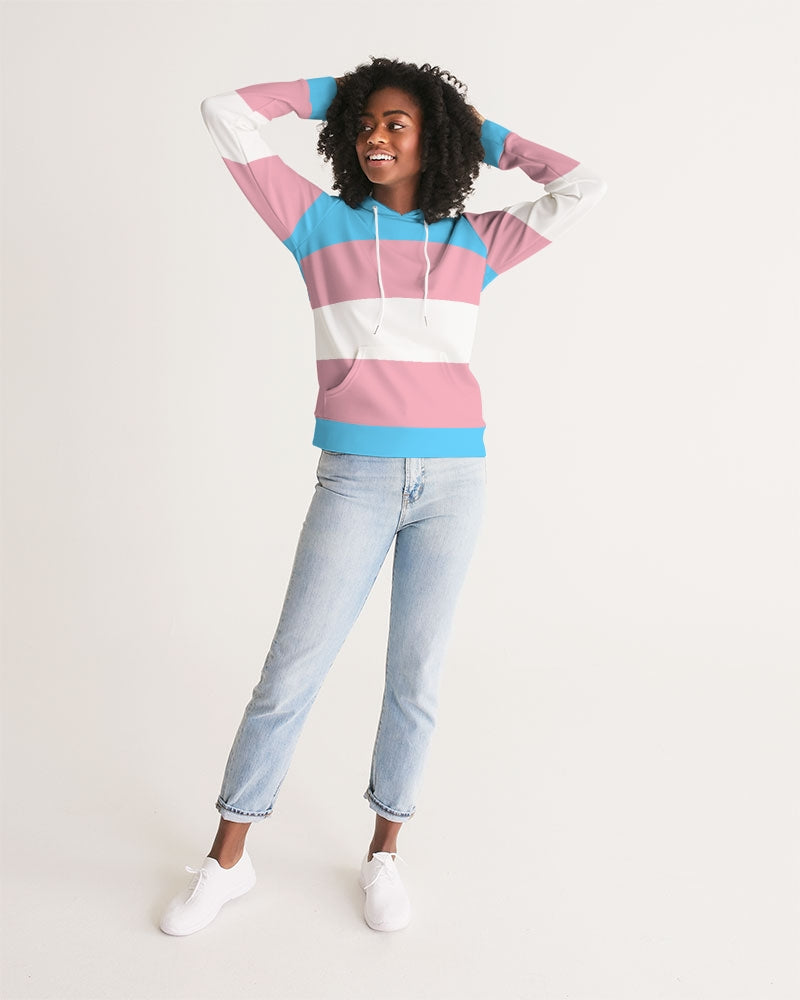 Transgender Pride Flag Pullover Hoodie