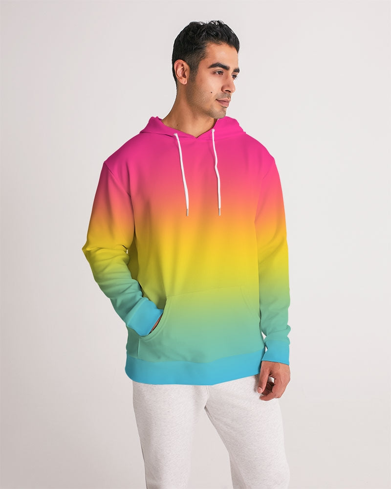 Pansexual Pride Flag Ombre Pullover Hoodie