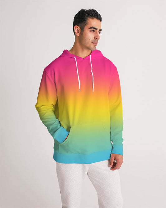 Pansexual Pride Flag Ombre Pullover Hoodie