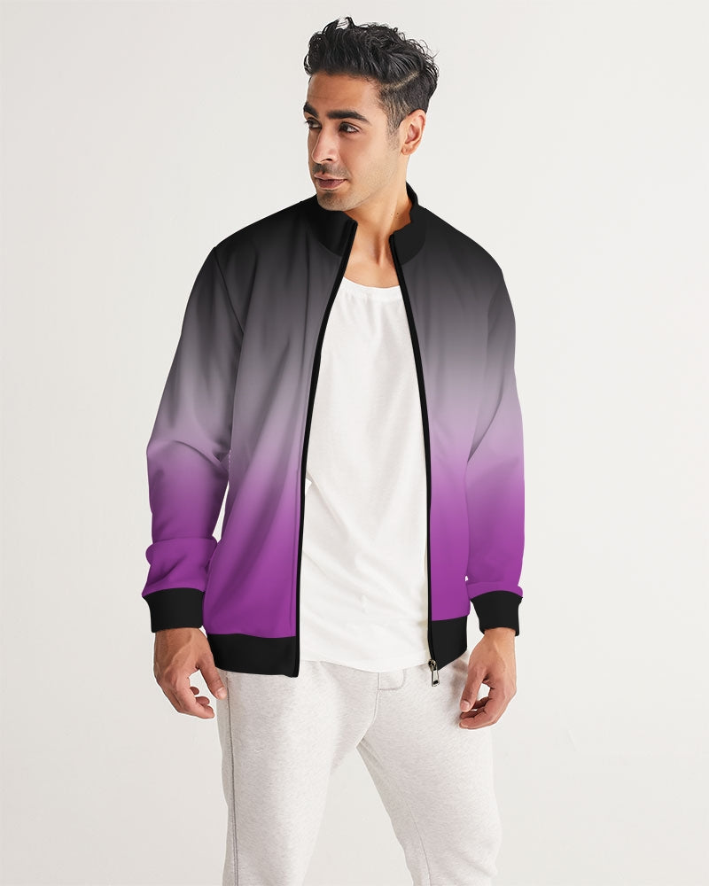 Asexual Pride Flag Ombre Track Jacket