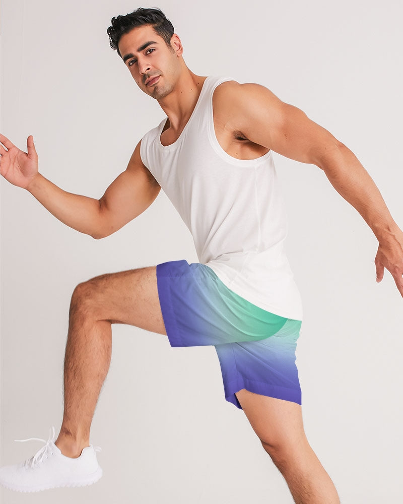MLM Gay Pride Flag Ombre Sports Jogger Short