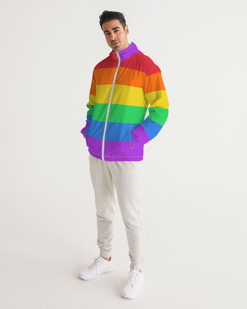 LGBT Pride Flag Windbreaker Jacket
