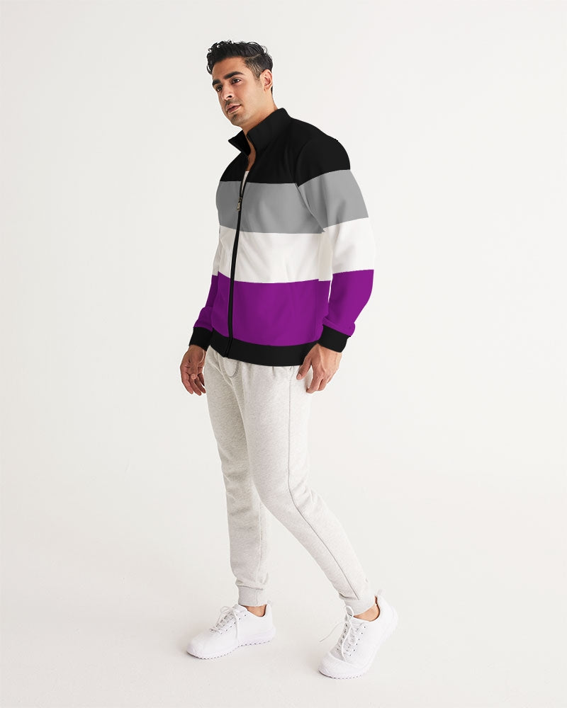 Asexual Pride Flag Track Jacket
