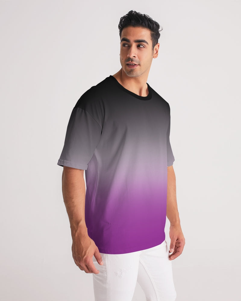 Asexual Pride Flag Ombre Heavyweight Oversize T-Shirt