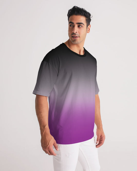 Asexual Pride Flag Ombre Heavyweight Oversize T-Shirt