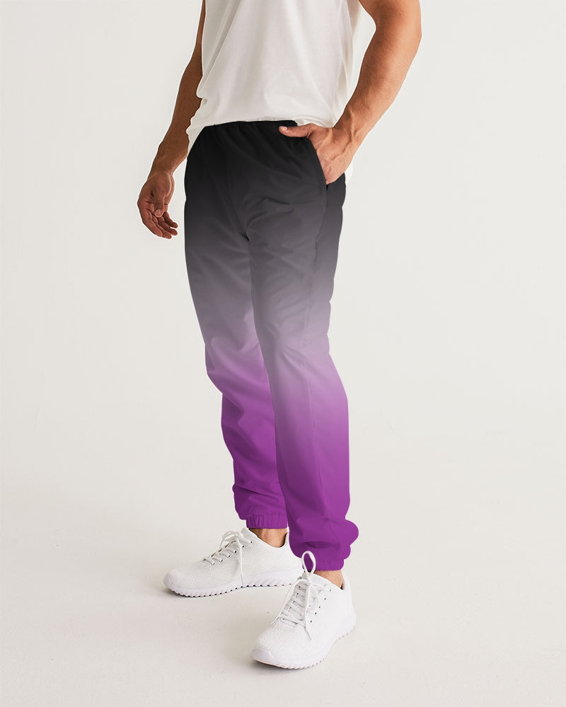 Asexual Pride Flag Ombre Jogger Track Pants