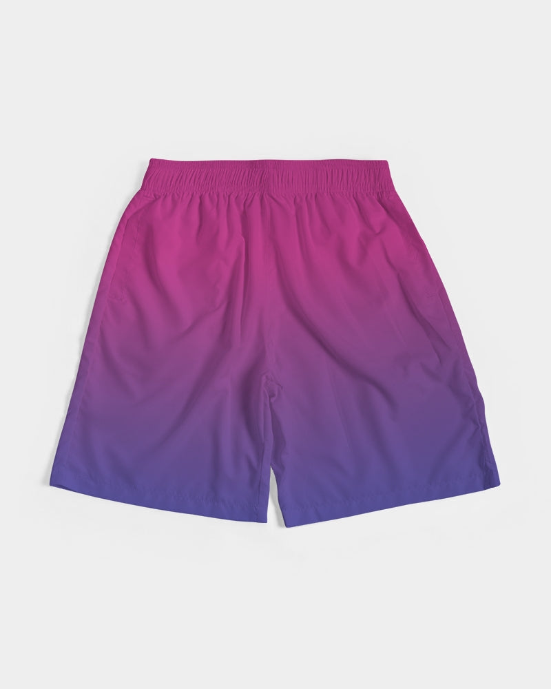 Bisexual Pride Flag Ombre Jogger Shorts