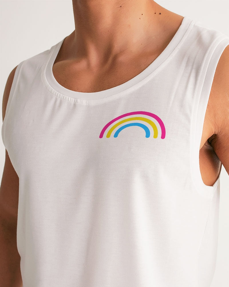 Pansexual Rainbow Pride Flag Sports Tank Top