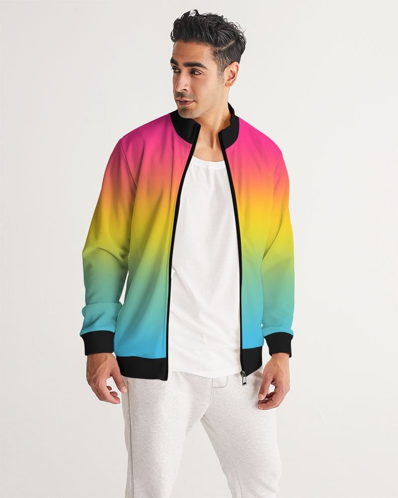 Pansexual Pride Flag Ombre Track Jacket