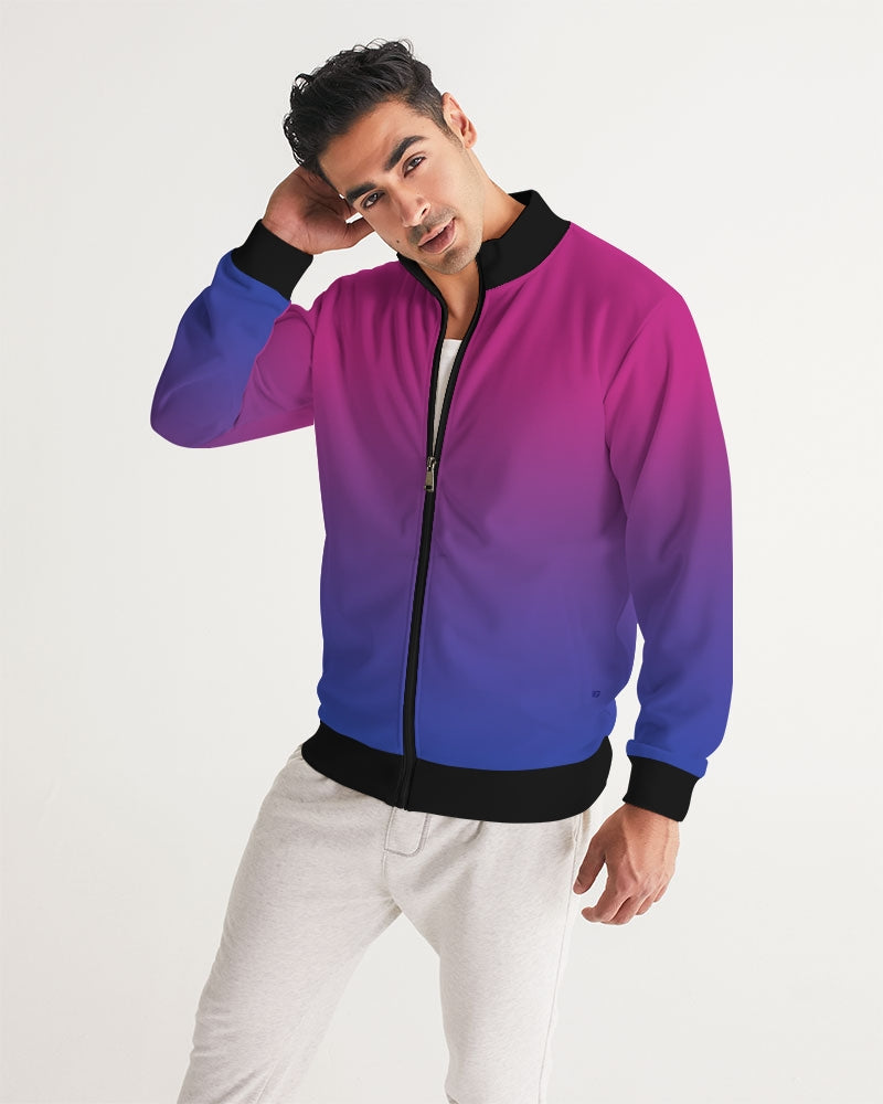 Bisexual Pride Flag Ombre Track Jacket