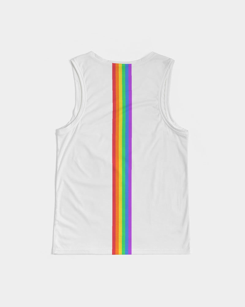 LGBT pride flag rainbow tank top