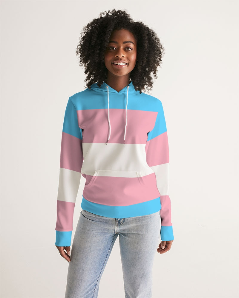 Transgender Pride Flag Pullover Hoodie