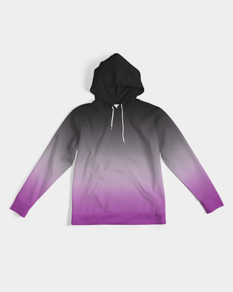Asexual Pride Flag Ombre Pullover Hoodie