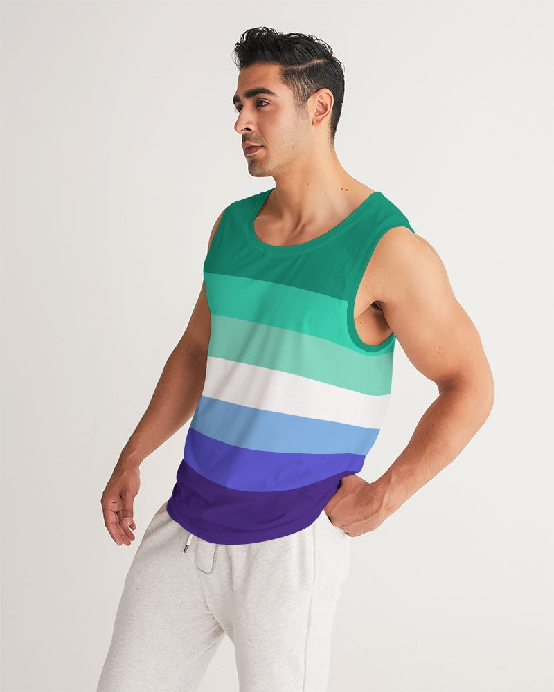 MLM Gay Pride Flag Sports Tank Top