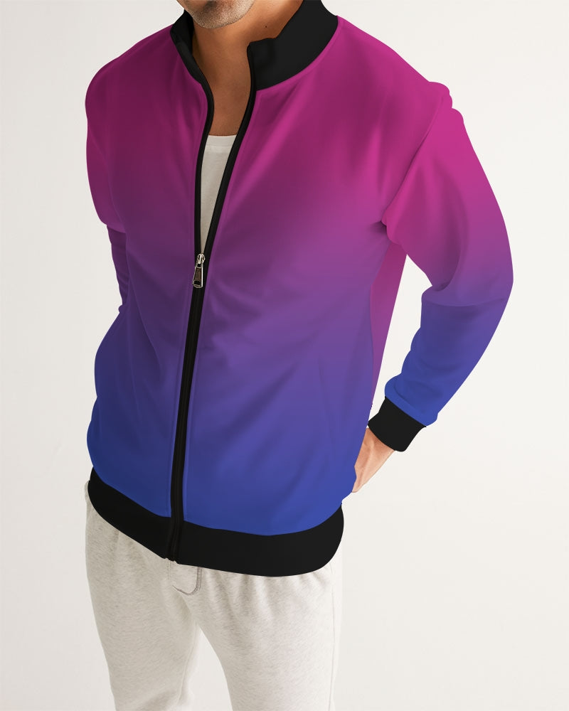 Bisexual Pride Flag Ombre Track Jacket