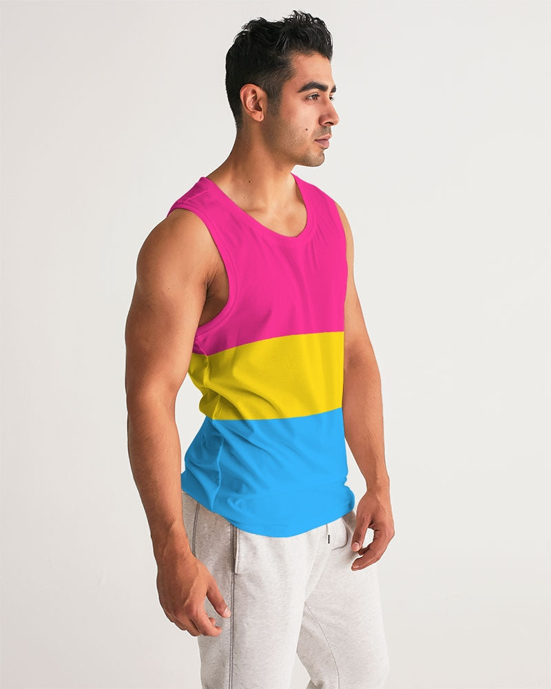 Pansexual Pride Flag Sports Tank Top