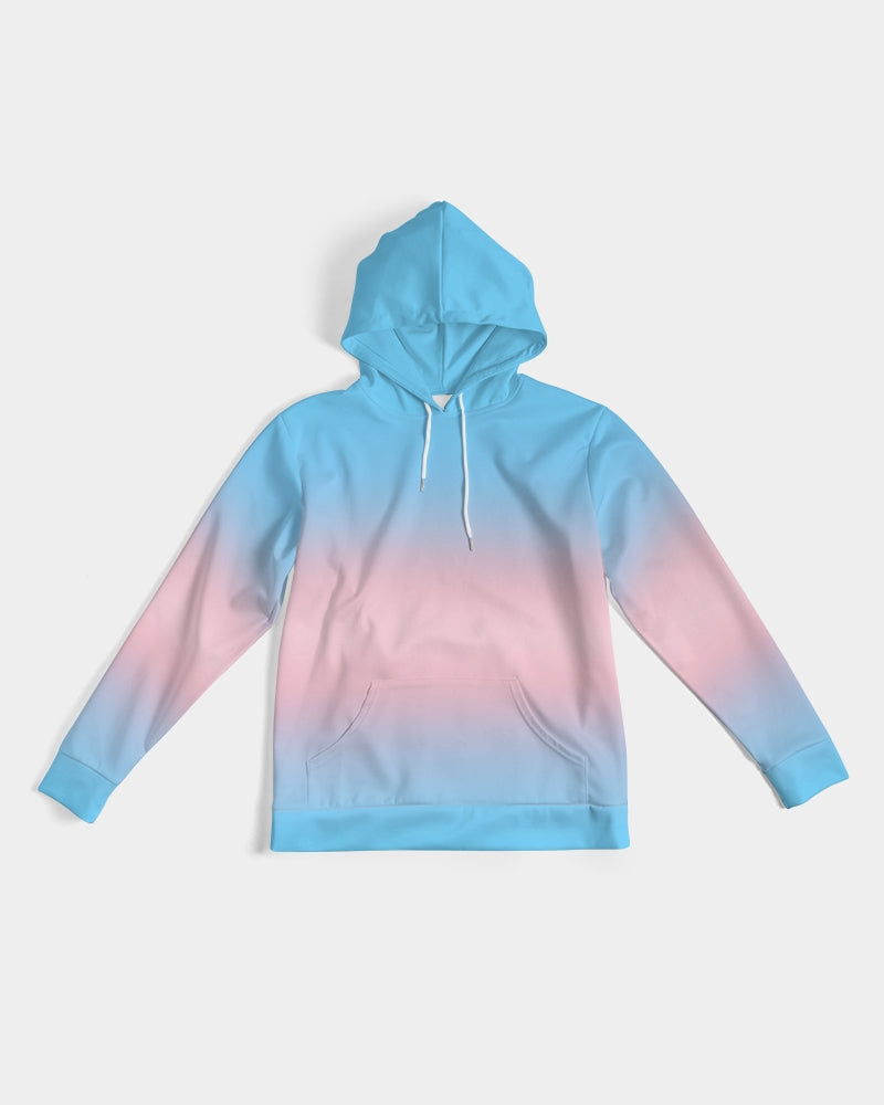 Transgender Pride Flag Ombre Pullover Hoodie