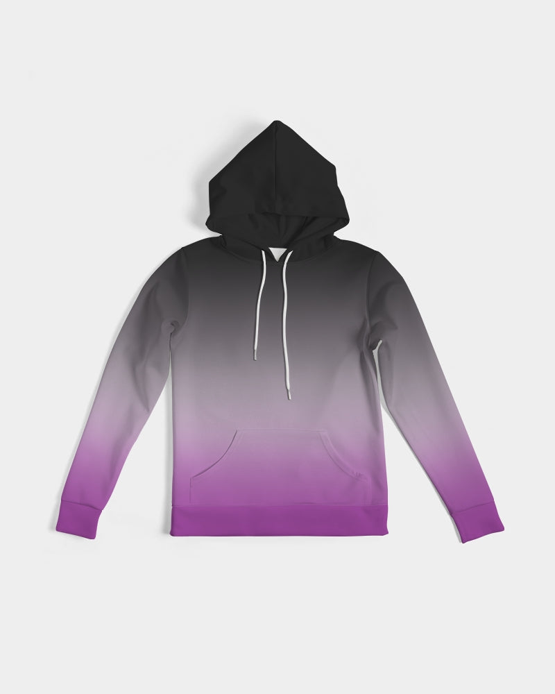Asexual Pride Flag Ombre Pullover Hoodie