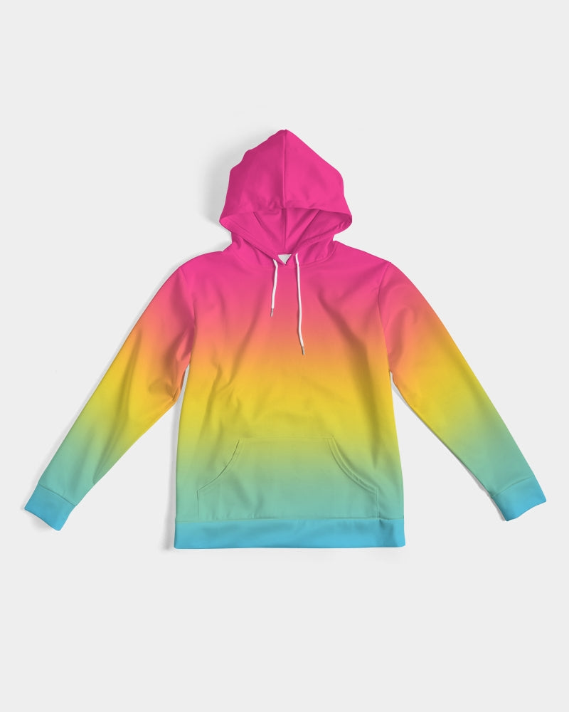 Pansexual Pride Flag Ombre Pullover Hoodie
