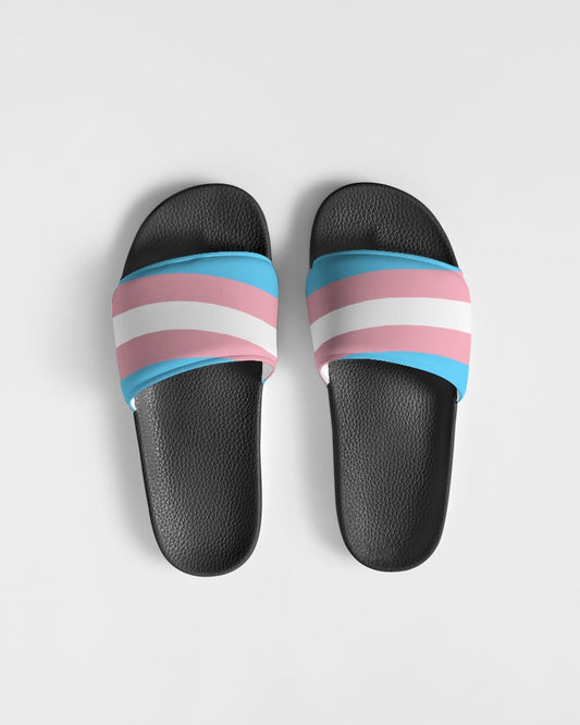 Transgender Pride Flag Slide Sandals Slip On