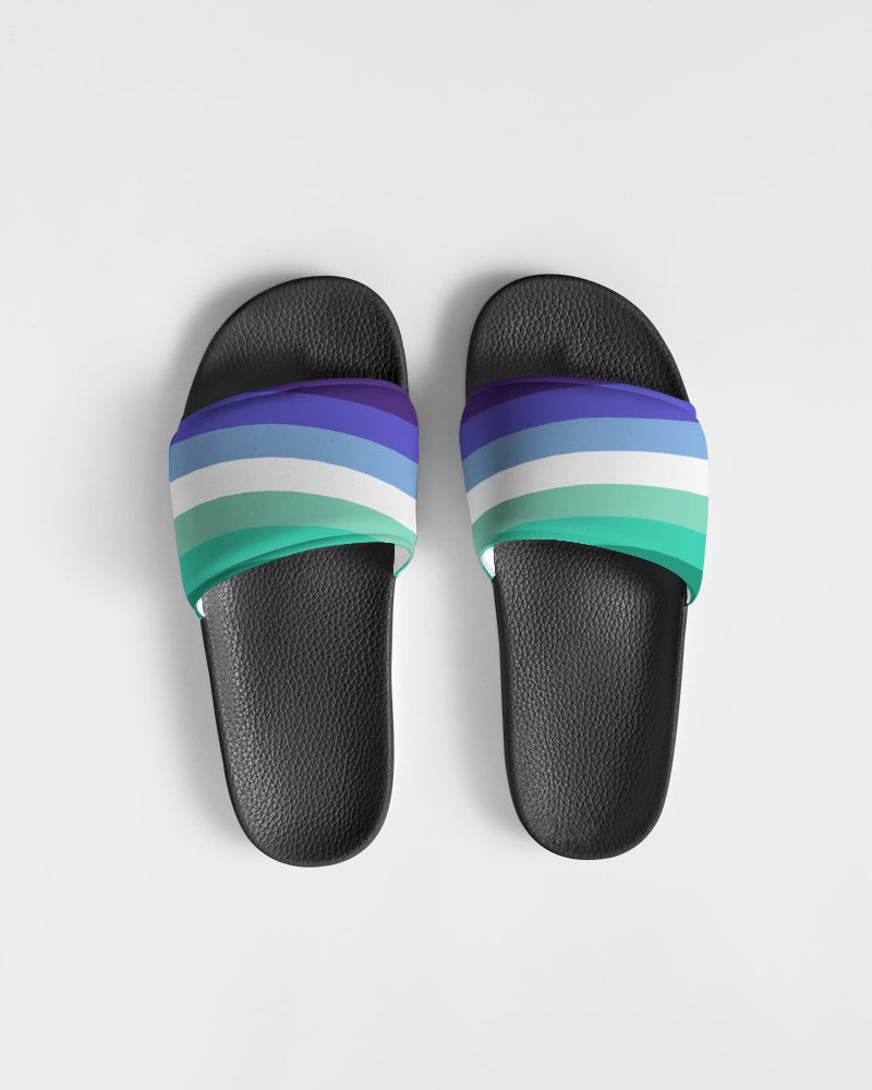 MLM Gay Pride Flag Slide Sandals Slip On