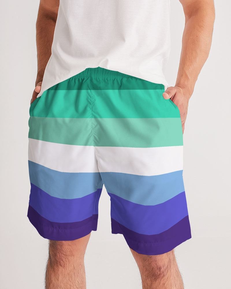 MLM Gay Pride Flag Jogger Shorts
