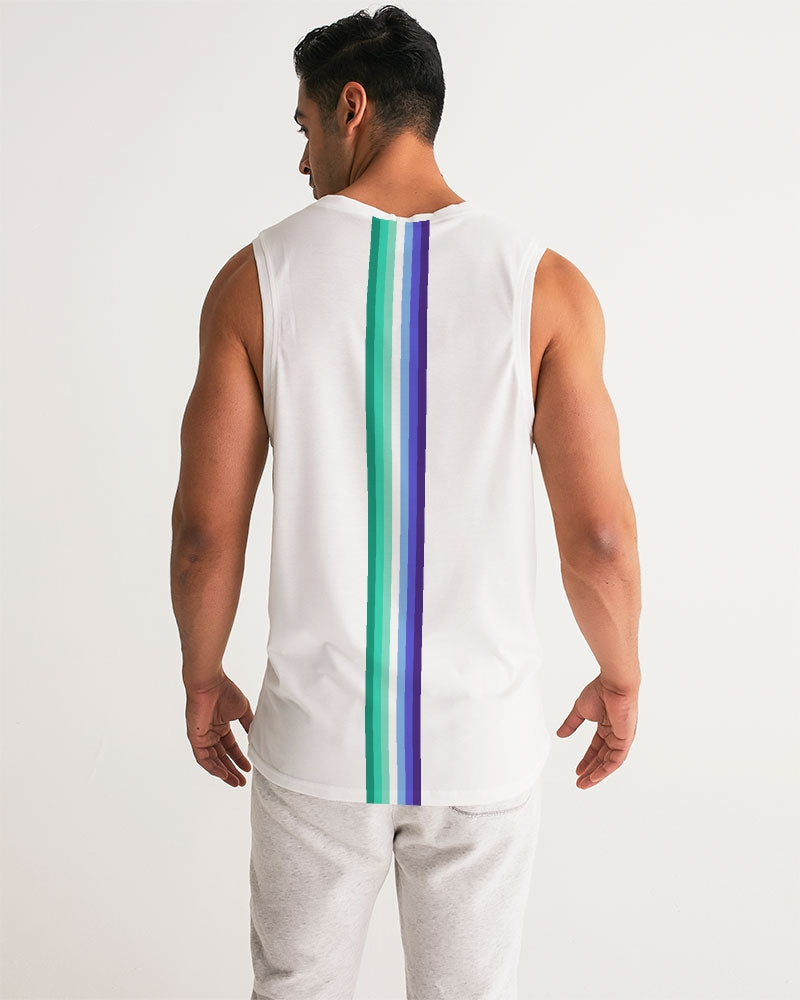 MLM Gay Rainbow Pride Flag Sports Tank Top