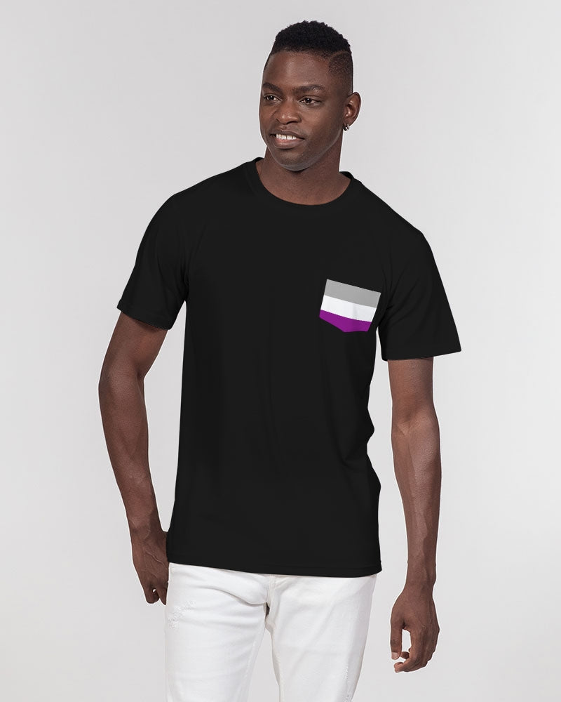 Asexual Pride Flag Pocket T-Shirt