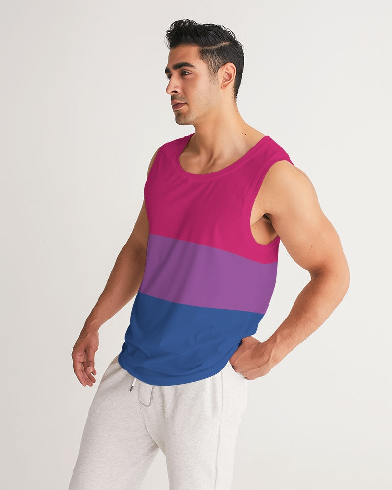 Bisexual Pride Flag Sports Tank Top