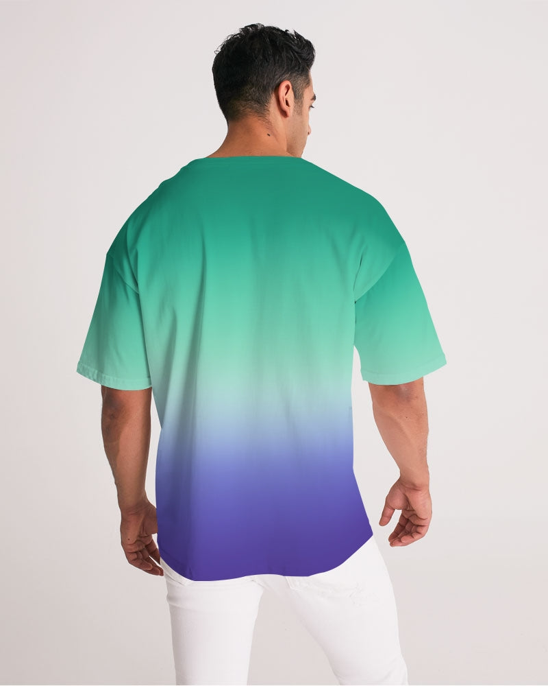 MLM Gay Pride Flag Ombre Heavyweight Oversize T-Shirt
