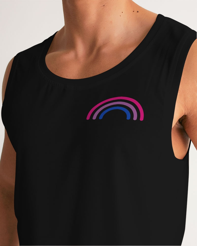Bisexual Rainbow Pride Flag Sports Tank Top
